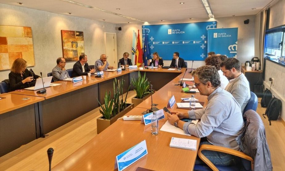 El secretario xeral de Industria, Nicolás Vázquez, participó en las reuniones de los comités ejecutivos de capacidades industriales y de proyectos tractores e infraestructuras, de la Alianza Industrial Gallega del Hidrógeno Verde.