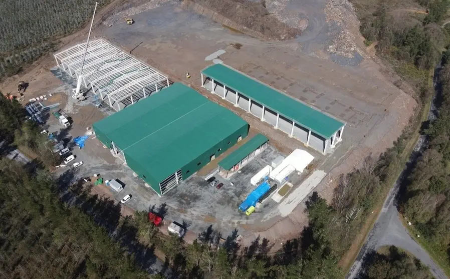 Bioflytech construye su fábrica en Palas de Rei (Lugo).