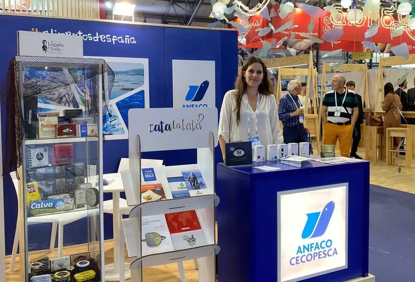 Stand de Anfaco en Conxemar./TWITTER ANFACO.