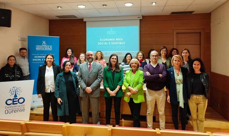 Clausura del Laboratorio de Iniciativas Sostenibles en la CEO de Ourense.