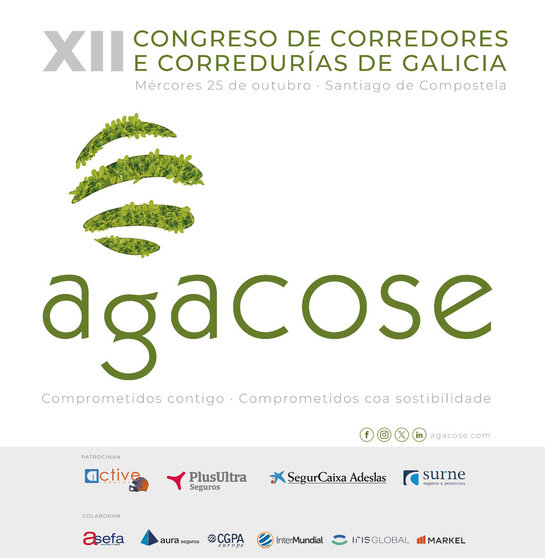 Cartel del XII Congreso de Agacose.