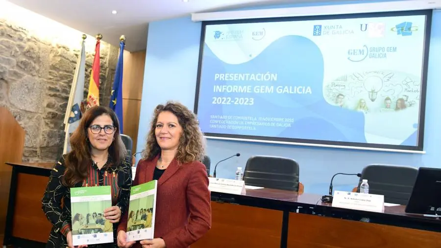 Loreto Fernández (esquerda) e Isabel Neira (dereita), responsables do estudo. FOTO: Santi Alvite.