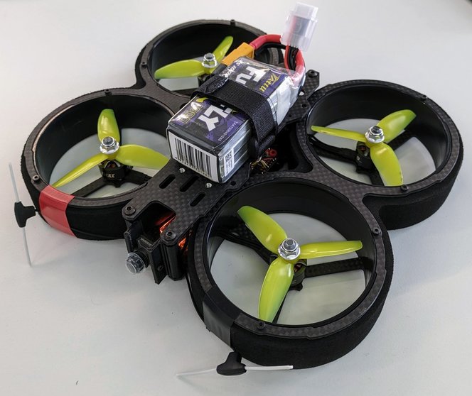 Prototipo del dron desarrollado dentro del proyecto AFID.