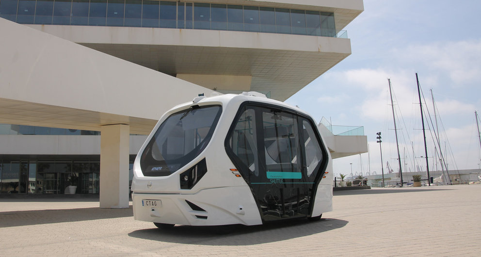 CTAG ofrecerá una experiencia de conducción autónoma y conectada a bordo del Shuttle en la Plaza de Feria de Valencia durante el eMobility World Congress.