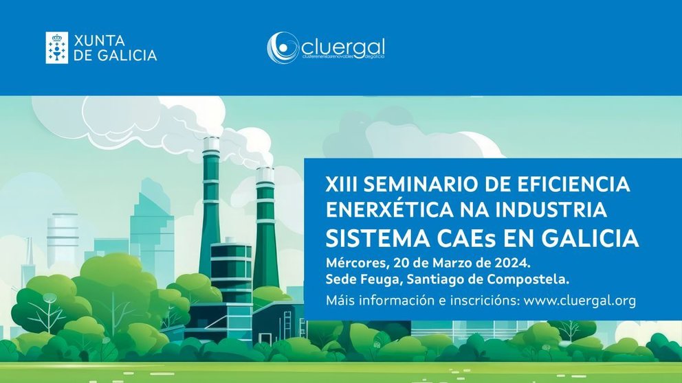 El Seminario Eficiencia Energética se celebra en Santiago el 20 de marzo.