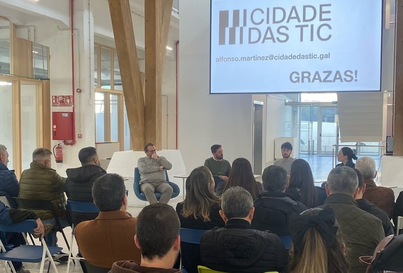 Encuentro con empresarios de Latinoamérica en la Cidade das TIC de A Coruña./CEDIDA.